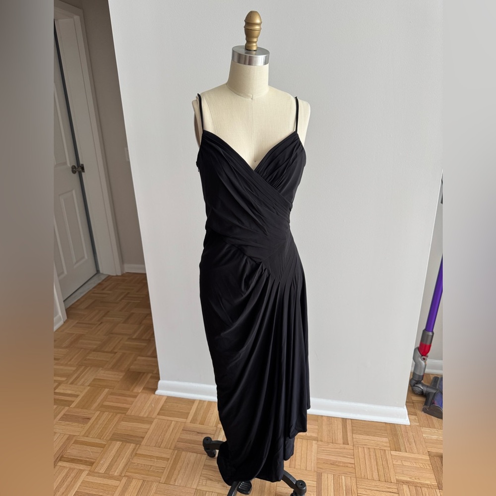 Black BCBG gown, new with tags